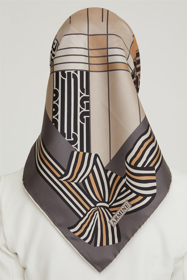 Armine Twill İpek Eşarp 21Ka8647 07