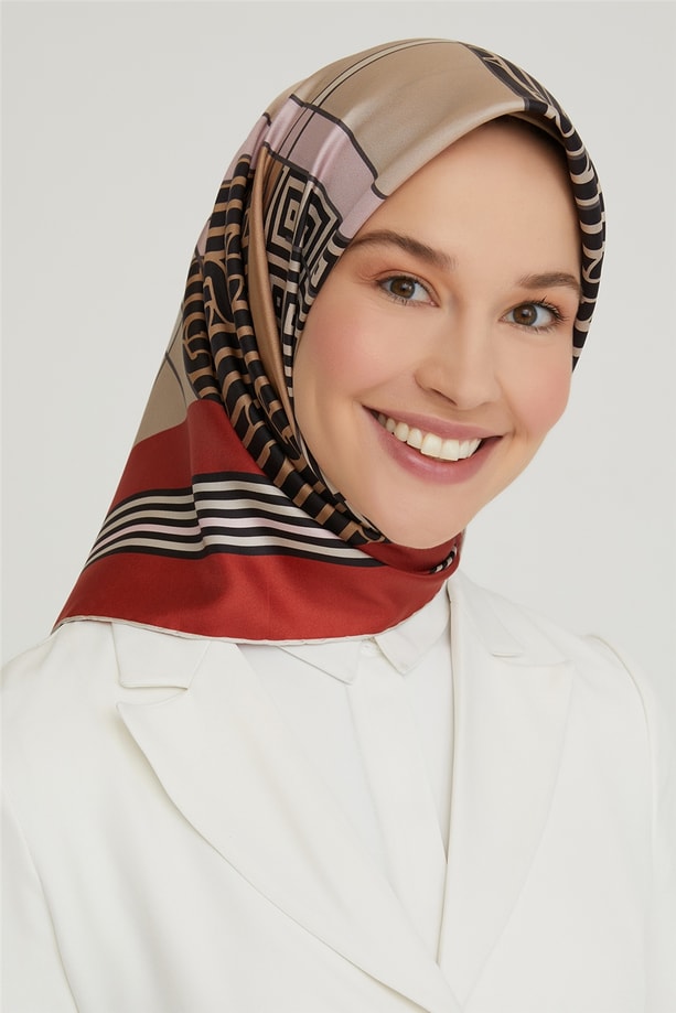Armine Twill İpek Eşarp 21Ka8647 09