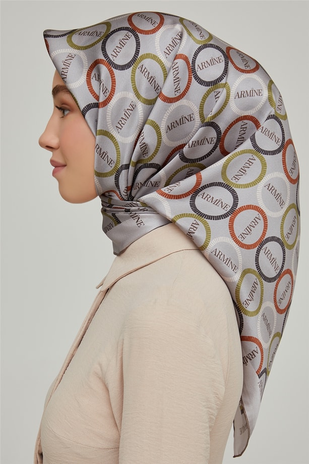 Armine Twill İpek Eşarp 21Ka8649 39