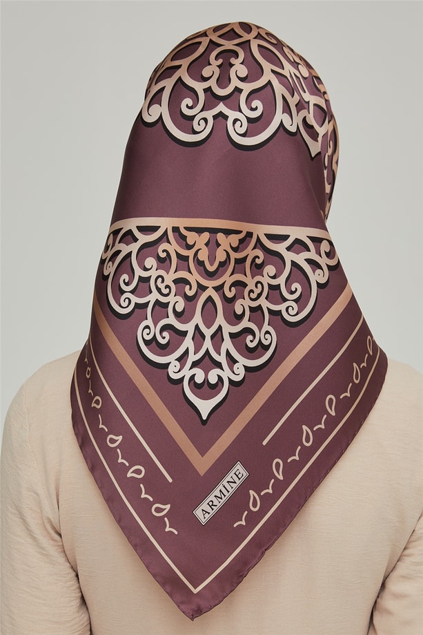 Armine Twill İpek Eşarp 21Ka8650 03
