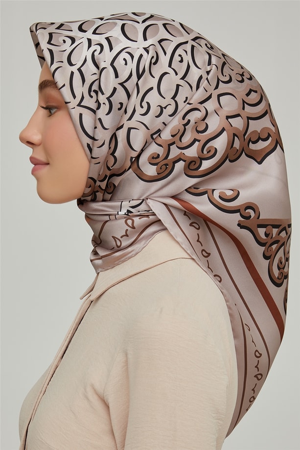 Armine Twill İpek Eşarp 21Ka8650 32