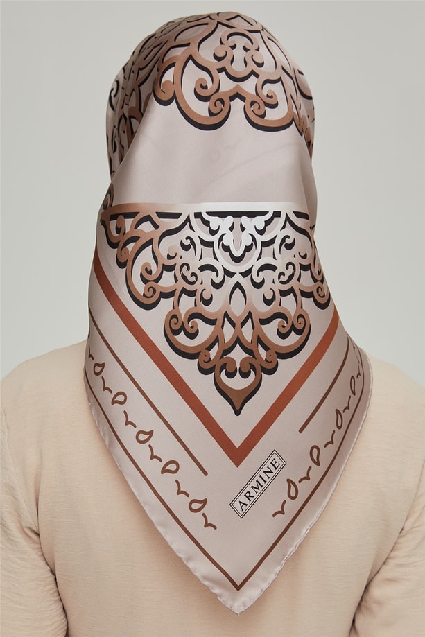 Armine Twill İpek Eşarp 21Ka8650 32