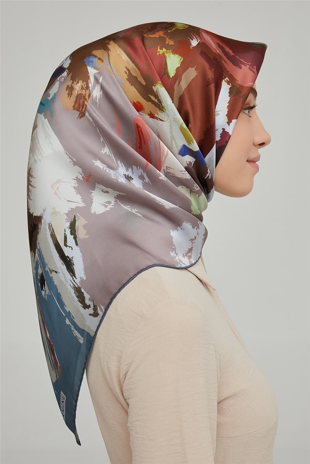 Armine Twill İpek Eşarp 21Ka8651 31