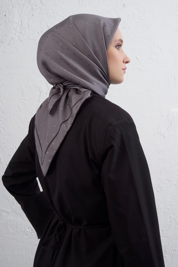 Armine Elegance İpek Eşarp Puantiyeli 21Ka8668 2 23