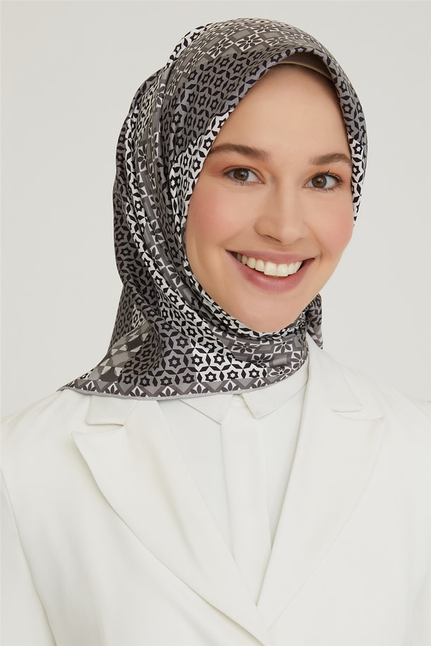Armine Twill İpek Eşarp 21KA8669 06