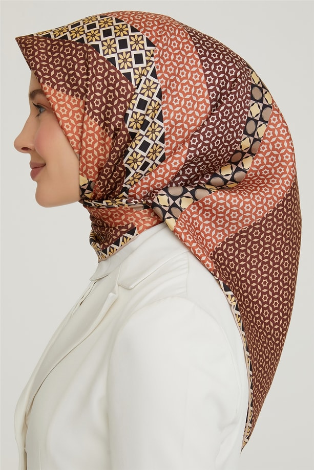 Armine Twill İpek Eşarp 21KA8669 08