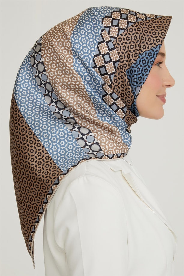 Armine Twill İpek Eşarp 21KA8669 34