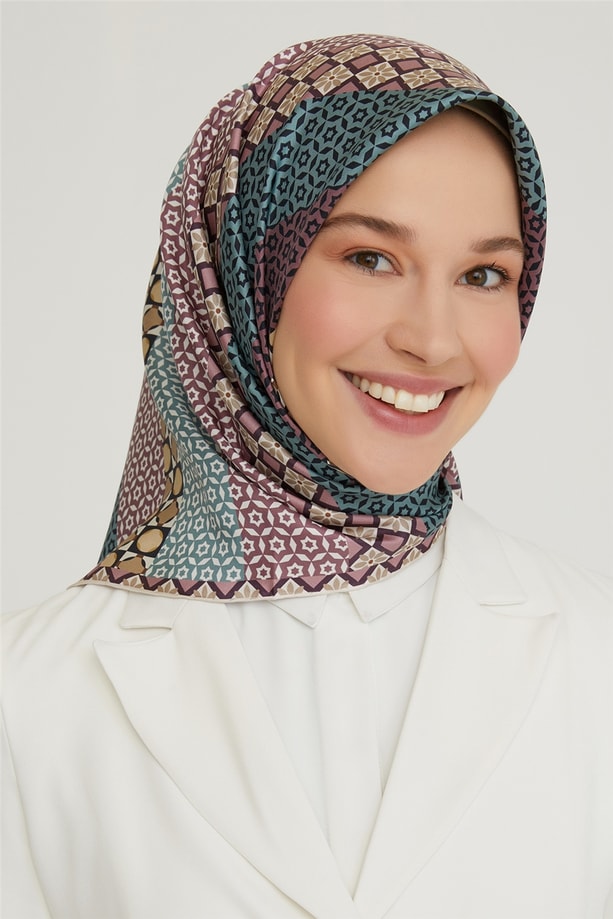 Armine Twill İpek Eşarp 21KA8669 37