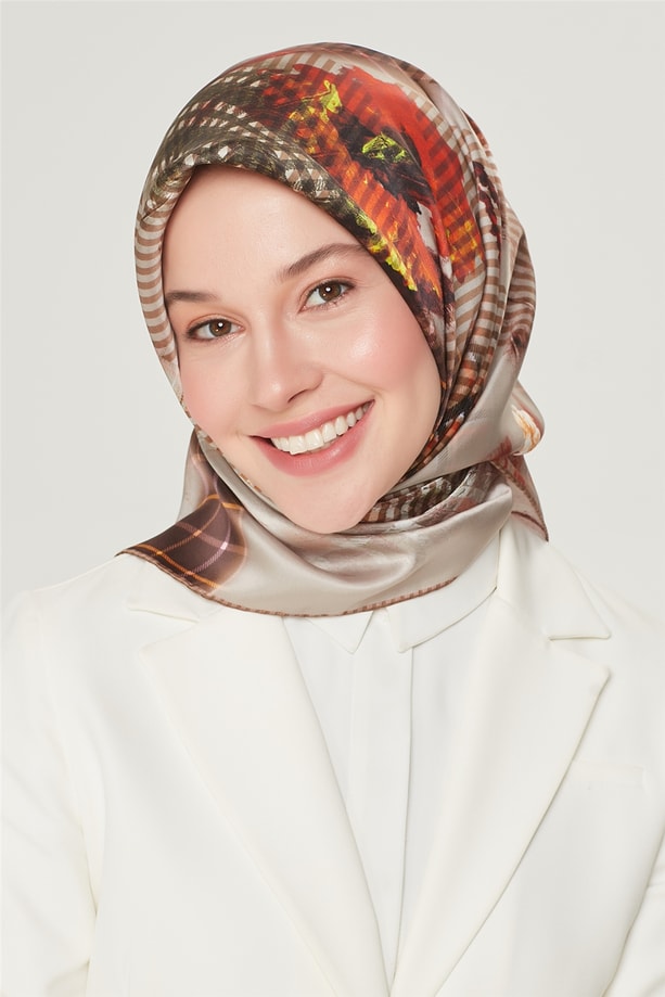 Armine Sura İpek Eşarp 21Y8500 82