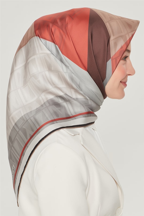 Armine Sura İpek Eşarp 21Y8516 32