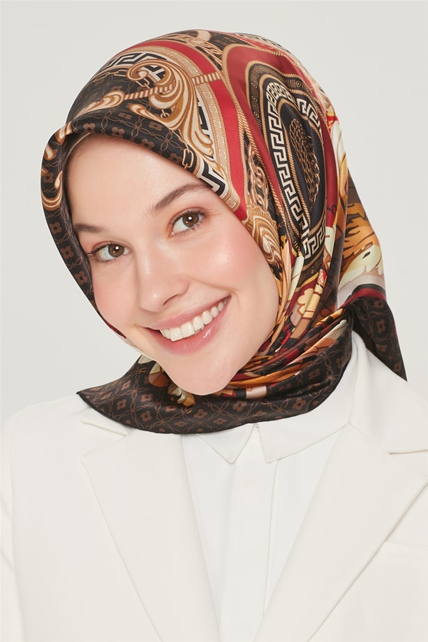Armine Sura İpek Eşarp 21Y8518 01