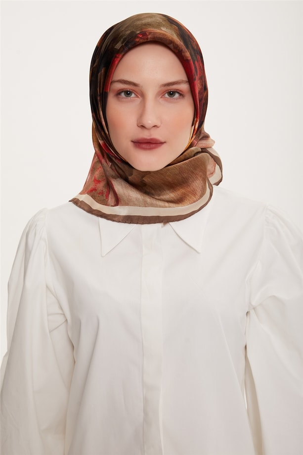 Armine Sura İpek Eşarp 22Ka3223 31