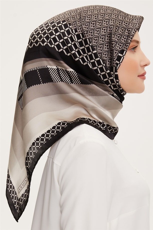Armine Twill İpek Eşarp 22Ka3225 06