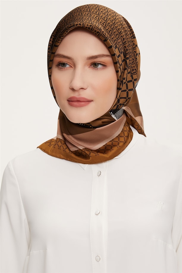 Armine Twill İpek Eşarp 22Ka3225 09
