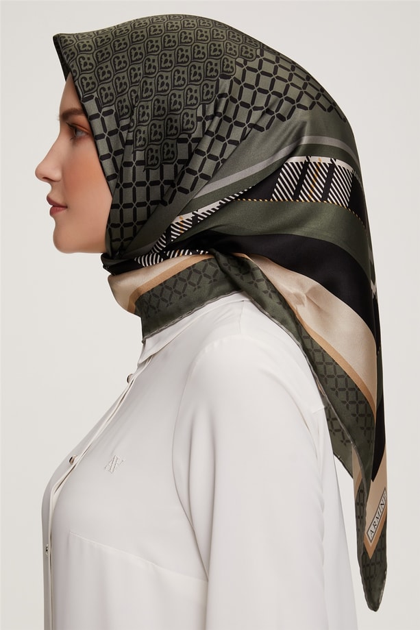 Armine Twill İpek Eşarp 22Ka3225 35