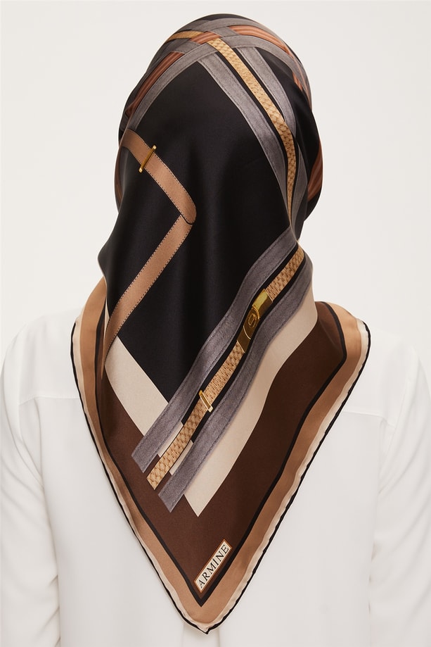 Armine Twill İpek Eşarp 22Ka3229 32