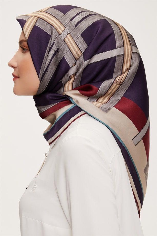 Armine Twill İpek Eşarp 22Ka3229 50