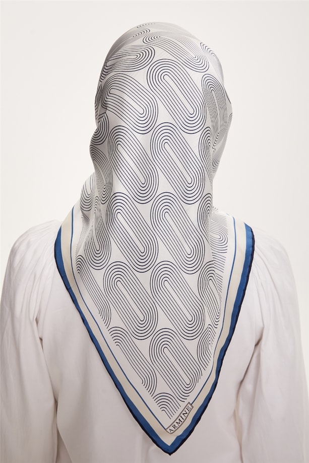 Armine Twill İpek Eşarp 22Ka3231 04