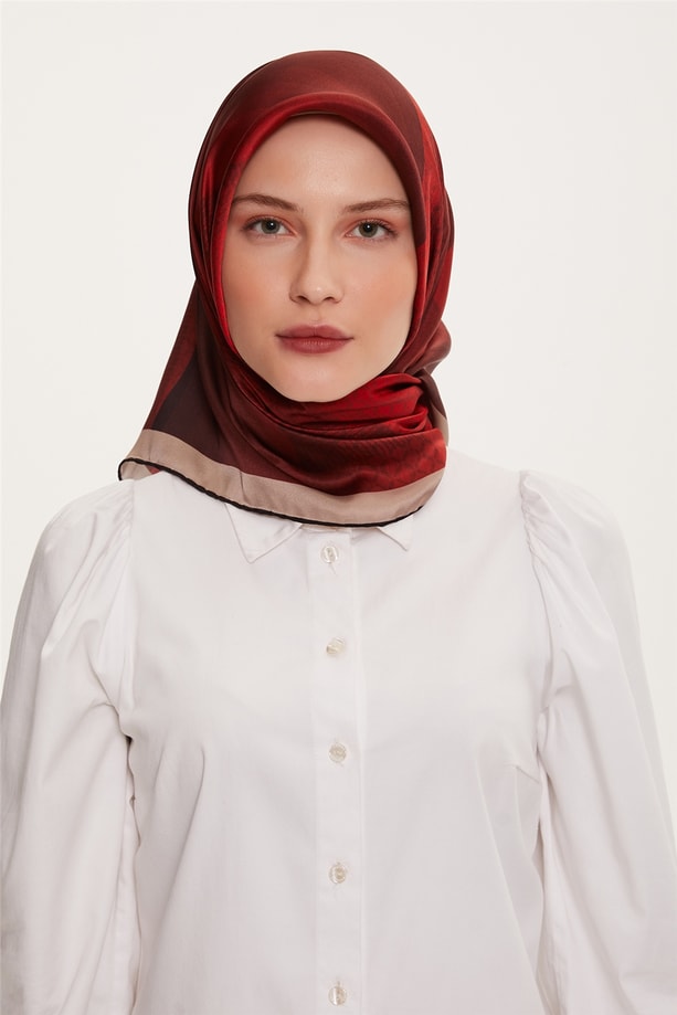 Armine Twill İpek Eşarp 22Ka3233 01