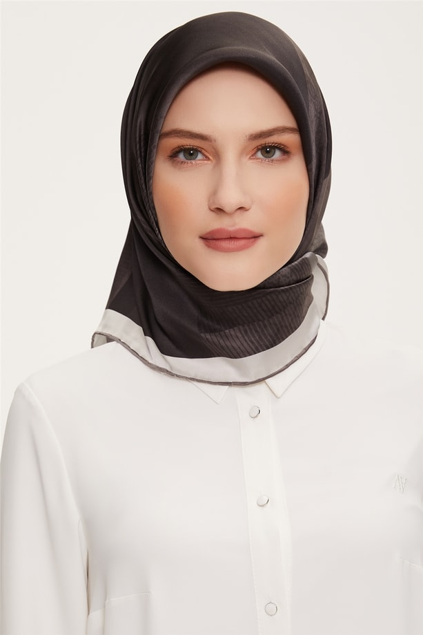 Armine Twill İpek Eşarp 22Ka3233 34