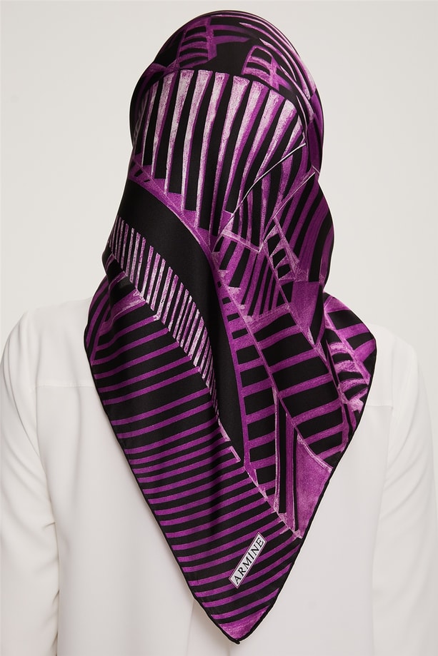 Armine Twill İpek Eşarp 22Ka3238 40