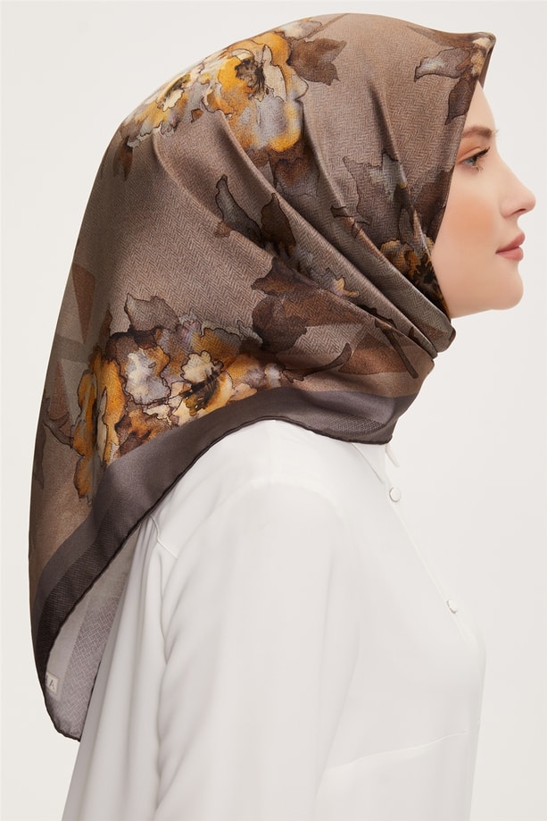 Armine Twill İpek Eşarp 22Ka3239 12