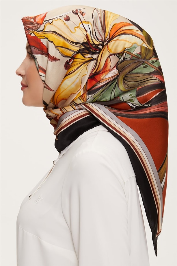 Armine Sura İpek Eşarp 22Ya3241 35