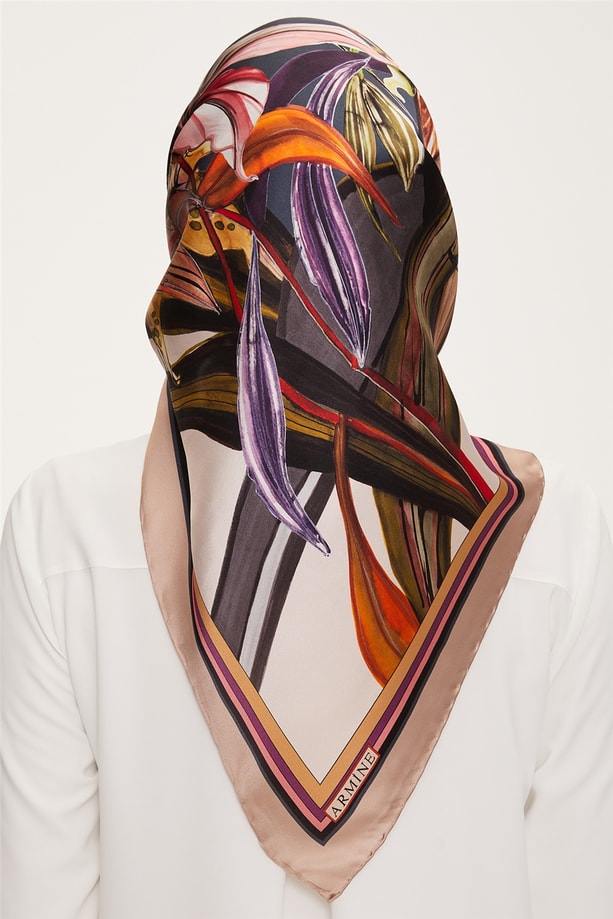 Armine Twill İpek Eşarp 22Ka3241 07