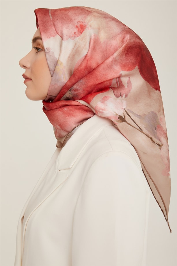 Armine Twill İpek Eşarp 22Ka8800 02