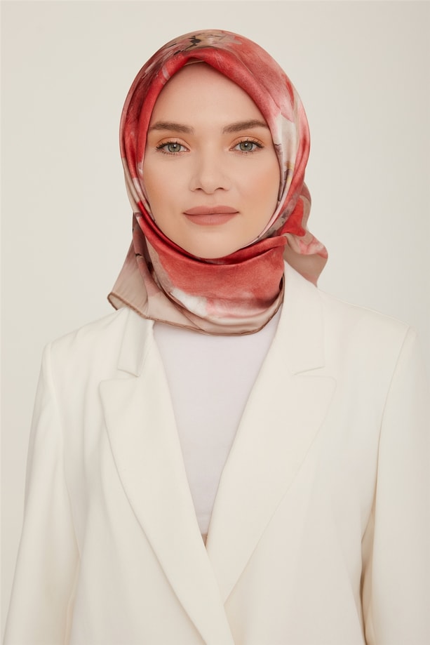 Armine Twill İpek Eşarp 22Ka8800 02