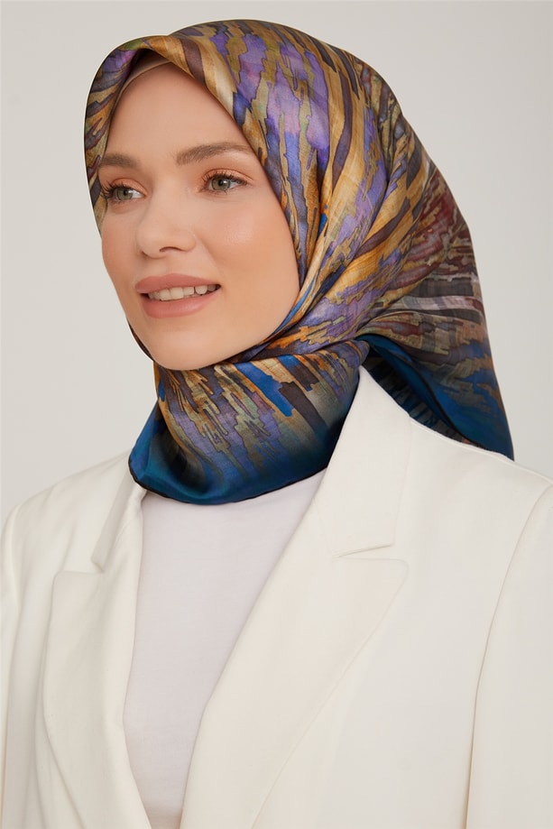 Armine Twill İpek Eşarp 22Ka8804 32