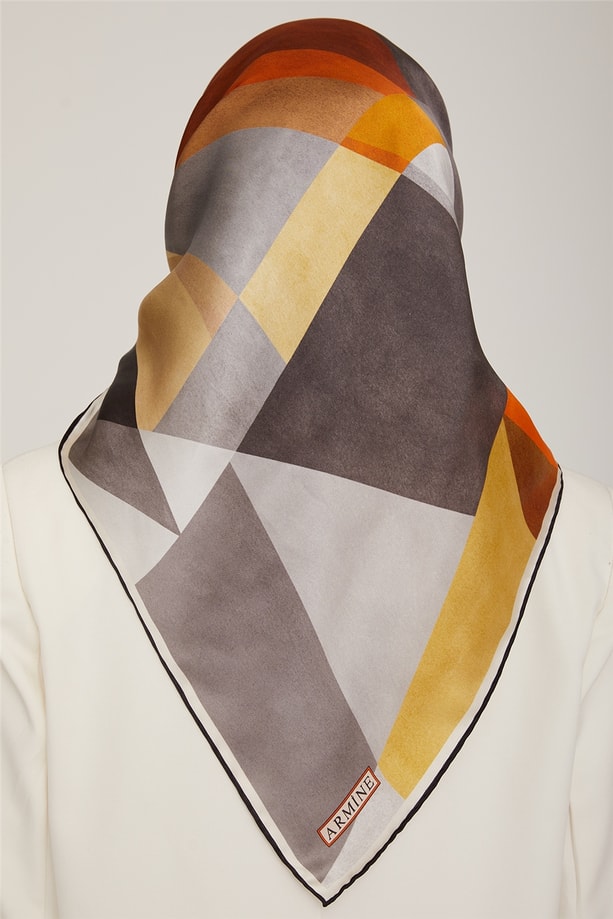 Armine Twill İpek Eşarp 22Ka8807 06