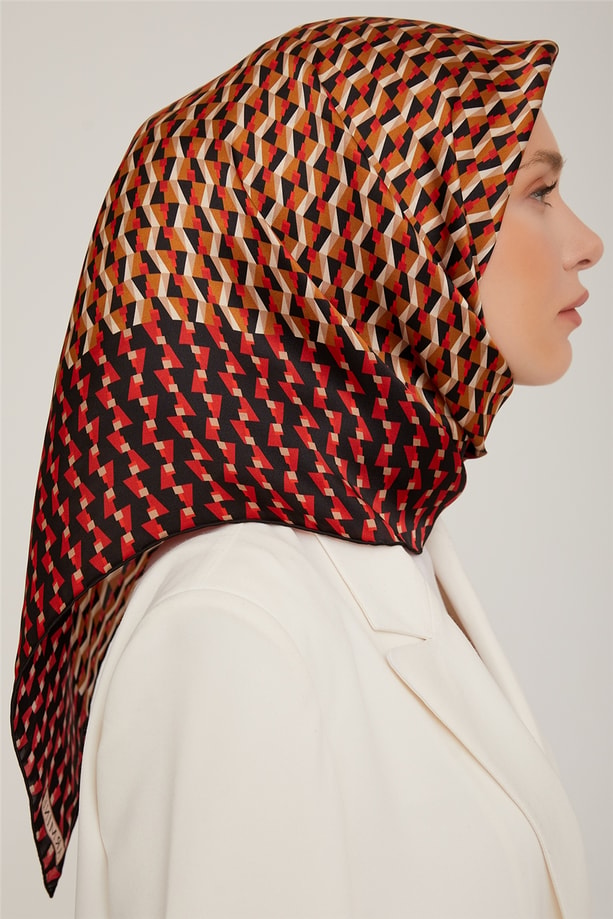 Armine Twill İpek Eşarp 22Ka8812 01