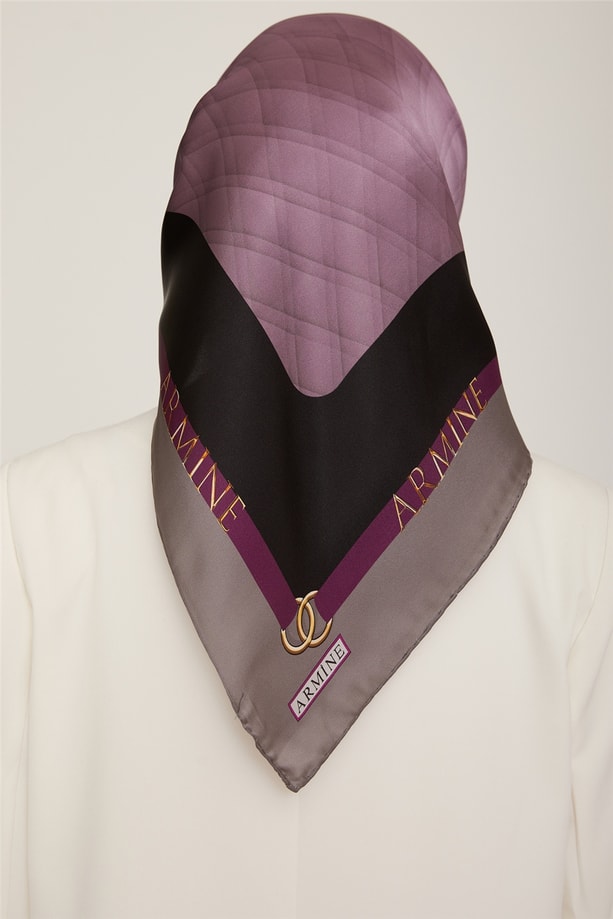 Armine Twill İpek Eşarp 22Ka8813 36