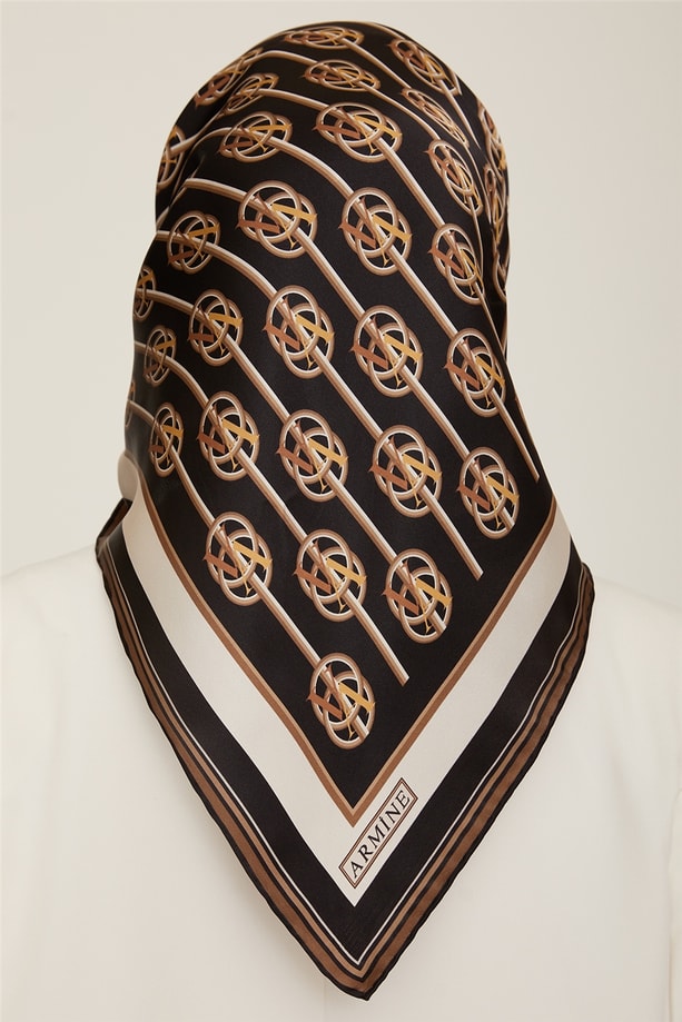 Armine Twill İpek Eşarp 22Ka8822 03