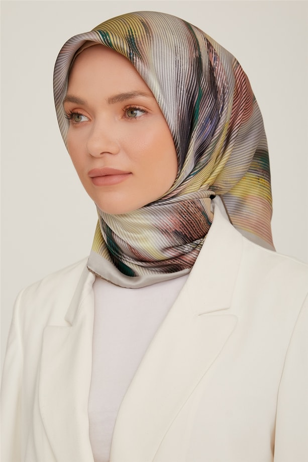 Armine Twill İpek Eşarp 22Ka8823 53