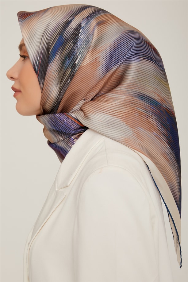 Armine Twill İpek Eşarp 22Ka8823 55