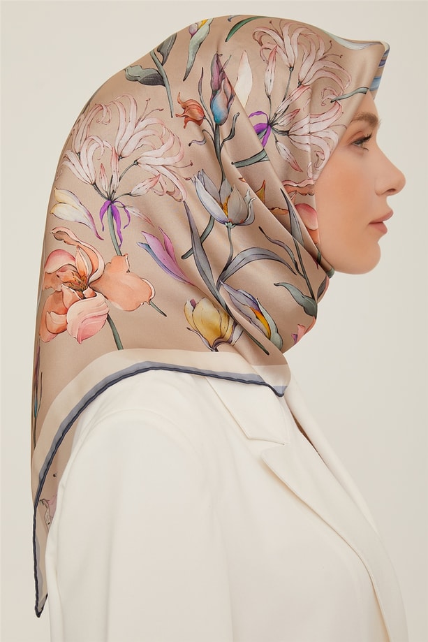 Armine Twill İpek Eşarp 22Ka8825 32