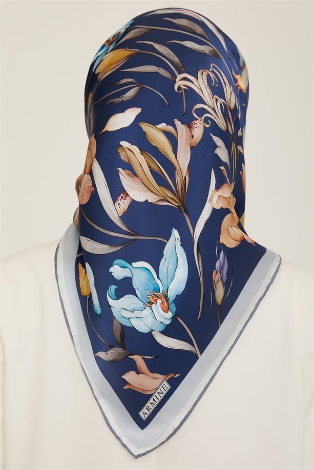 Armine Twill İpek Eşarp 22Ka8825 39