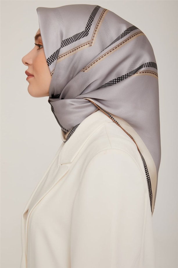 Armine Twill İpek Eşarp 22Ka8833 38