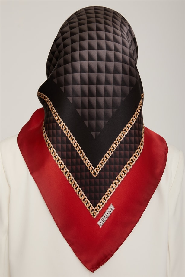 Armine Twill İpek Eşarp 22Ka8834 53