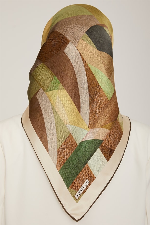 Armine Twill İpek Eşarp 22Ka8848 36