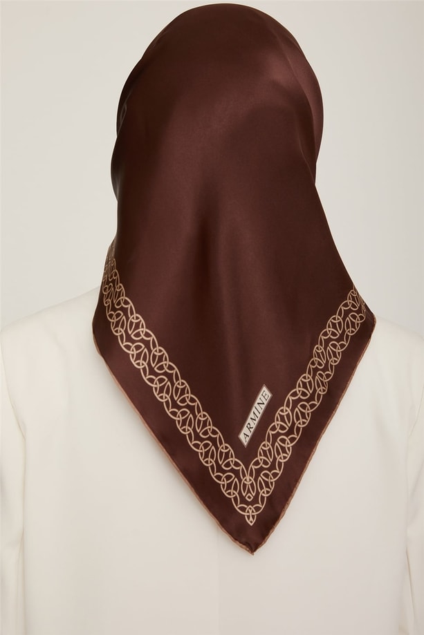 Armine Twill İpek Eşarp 22Ka8855 34