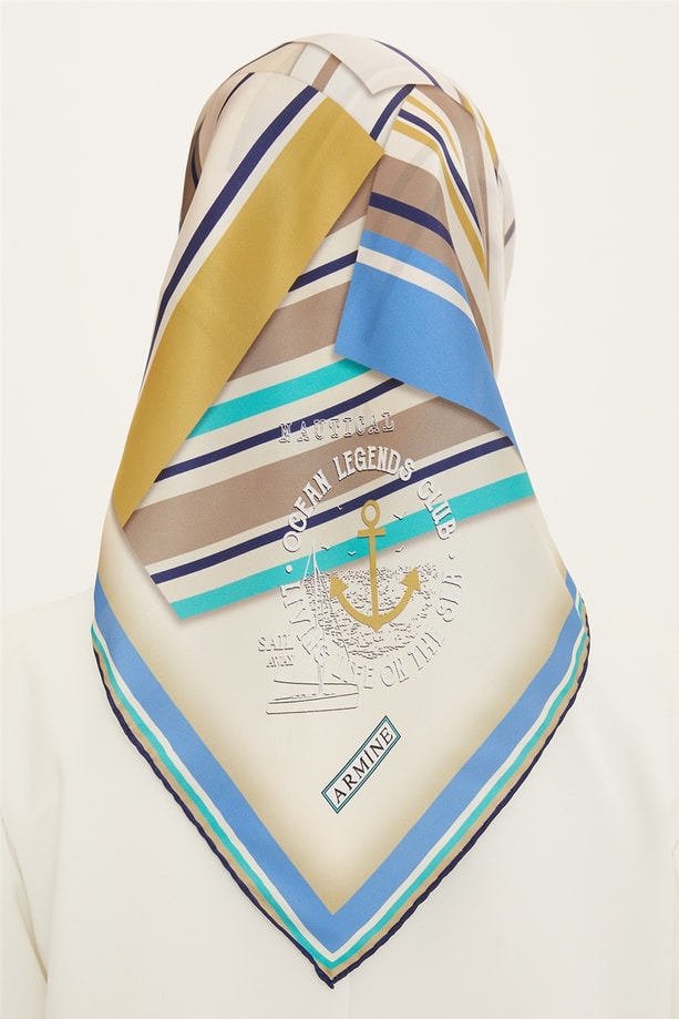 Armine Twill İpek Eşarp 22Ya8704 09