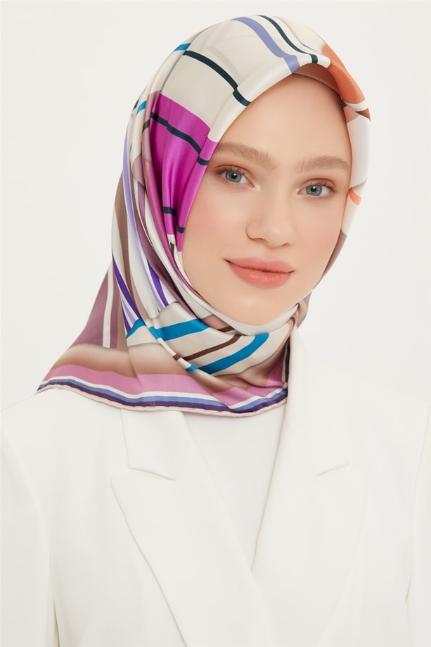 Armine Twill İpek Eşarp 22Ya8704 32