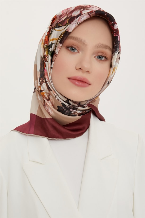 Armine Twill İpek Eşarp 22Ya8707 08