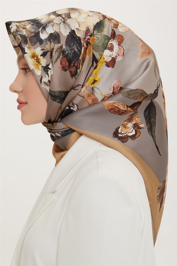 Armine Twill İpek Eşarp 22Ya8707 09