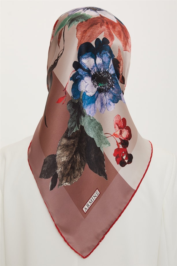 Armine Twill İpek Eşarp 22Ya8707 52