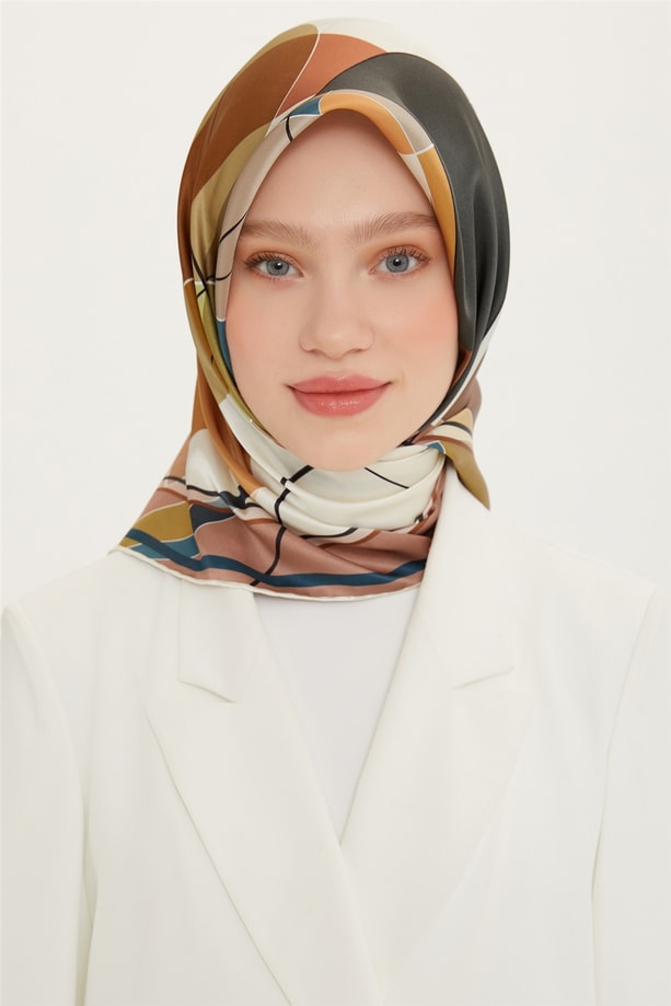 Armine Twill İpek Eşarp 22Ya8708 08
