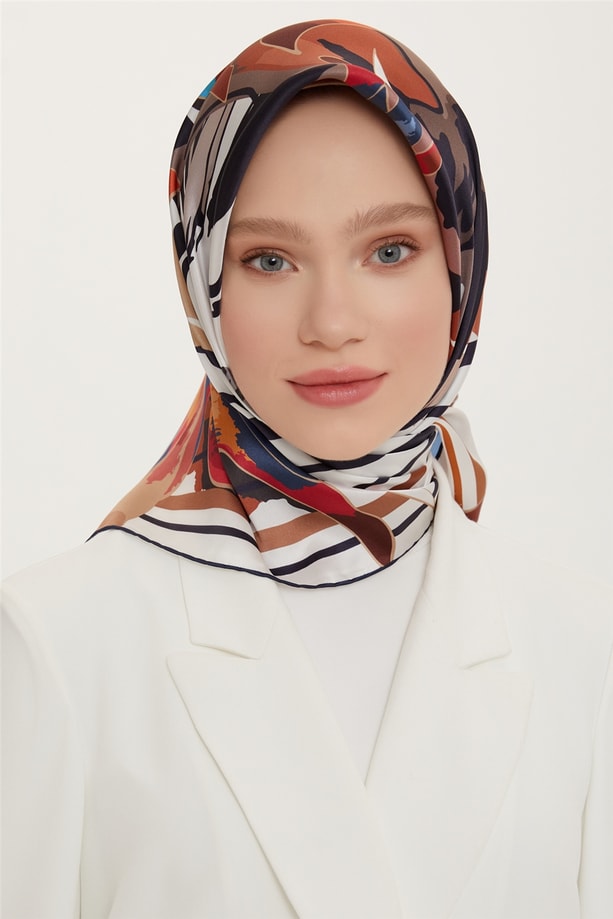 Armine Twill İpek Eşarp 22YA8710 04